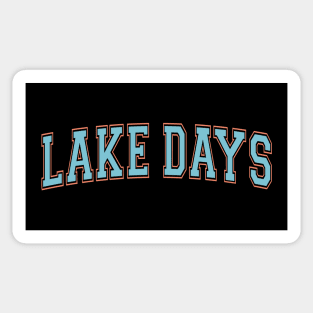 Lake Days Sticker